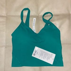 Maldives Green lululemon Align™ Cropped Tank Top- No Tags Anymore